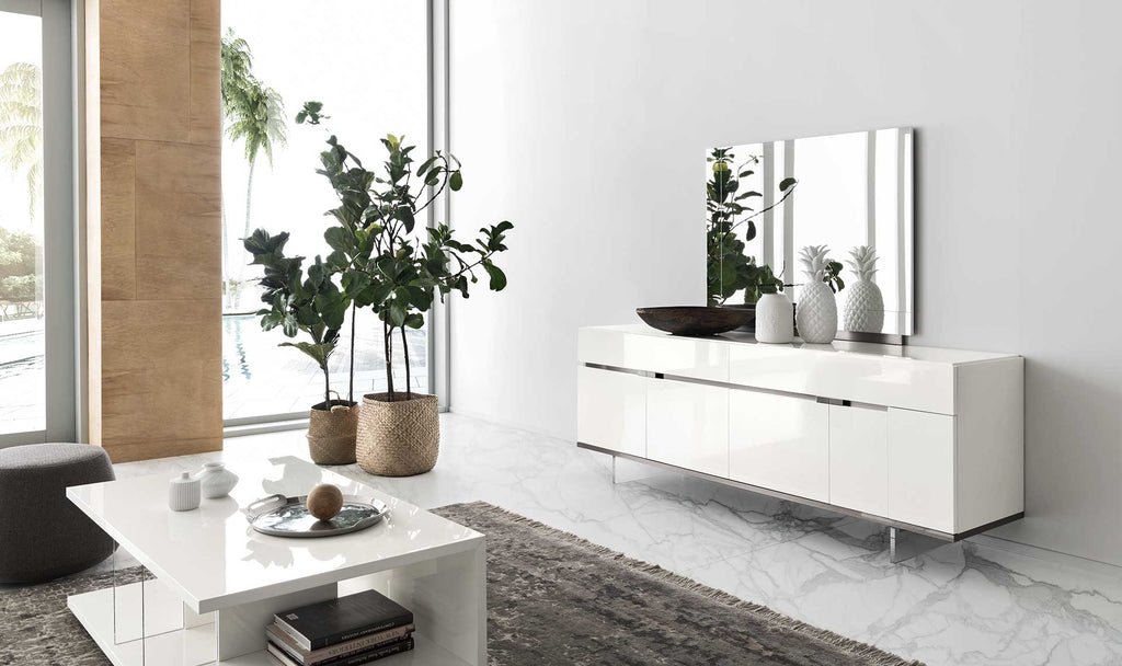 Artemide Dining Room Suite Dining Server Table & Mirror